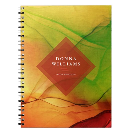 Fall Odyssey inkwell bacground Notizblock (Vorderseite)