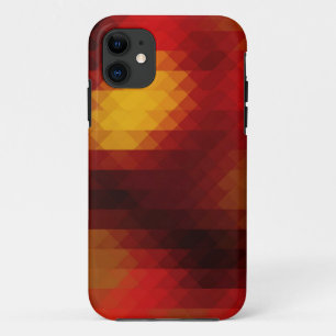 Fall "On Fire" Dreieck Mosaik iPhone 5/5S Case-Mate iPhone Hülle