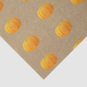 Fall Orange Glitter Glitzer Autumn Pumpkin Kraft Seidenpapier (Ausschnitt)