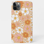Fall Orange und White Floral Case-Mate iPhone Hülle (Rückseite)