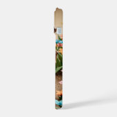 Fall Origami Horse iPhone 15 Hülle (Linke Seite)