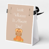 Fall Owl Baby Gefälligkeitsboxen! Geschenkschachtel (Rückseite)