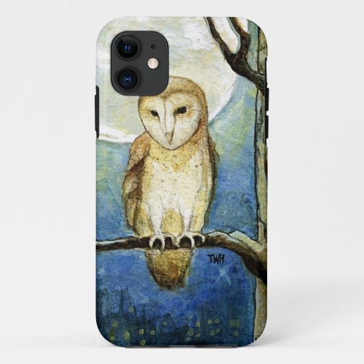 Fall Owl Moon iPhone 5/5S Case-Mate iPhone Hülle (Rückseite)
