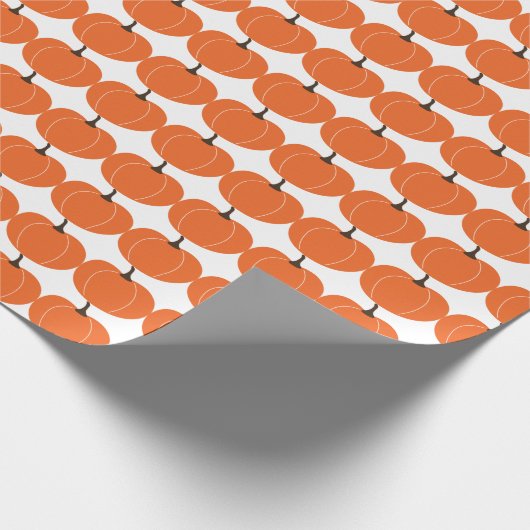 Fall-Packpapier des Fall-Kürbis-| Geschenkpapier (Ecke)