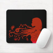 Fall Paisley Mousepad (Mit Mouse)