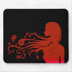 Fall Paisley Mousepad