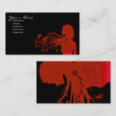 Fall Paisley Visitenkarte (Vorne/Hinten)