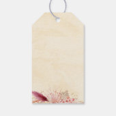 Fall Pampas Grass Boho Brautparty Geschenkanhänger (Rückseite)