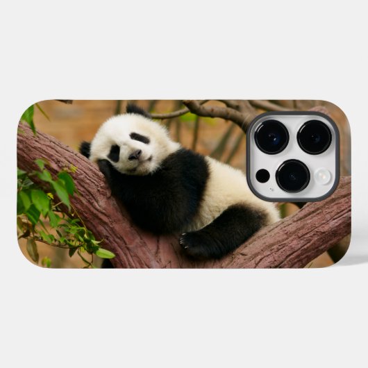 Fall Panda Bear Case-Mate iPhone Case-Mate iPhone Hülle (Rückseite (Horizontal))