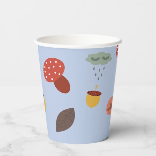 Fall Pappbecher (Rückseite)