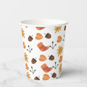 Fall Pappbecher (Rückseite)