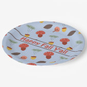 Fall Pappteller (Schrägansicht)