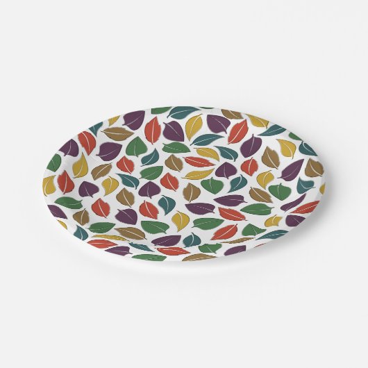 Fall Pappteller (Schrägansicht)