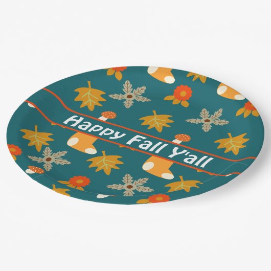 Fall Pappteller (Schrägansicht)