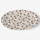 Fall Pappteller (Schrägansicht)