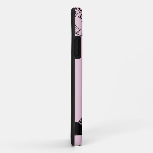 Fall Paris Briefmarke Case-Mate iPhone Hülle (Hinten/Rechts)