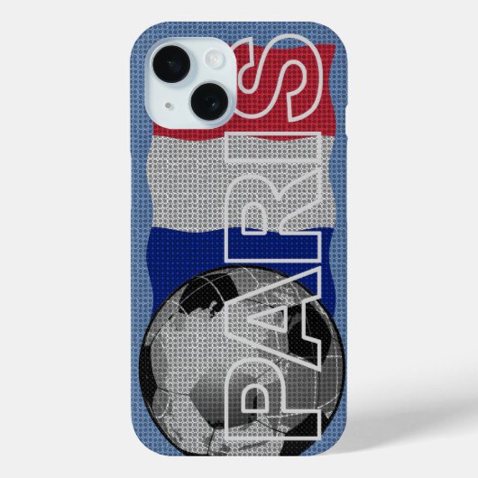 Fall Paris World Soccer iPhone Case-Mate iPhone Hülle (Rückseite)