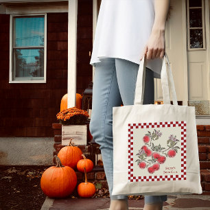 Fall Party Apple Ernte personalisieren Tragetasche