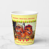 Fall-Party Pappbecher (Vorderseite)