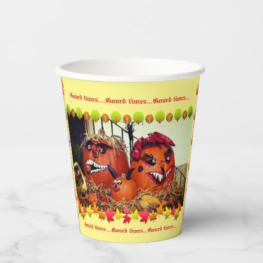 Fall-Party Pappbecher (Vorderseite)