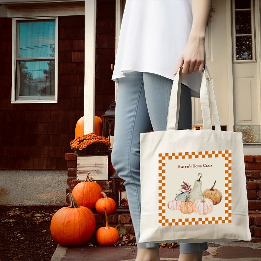 Fall Party Pumpkin Ernte personalisieren Tragetasche