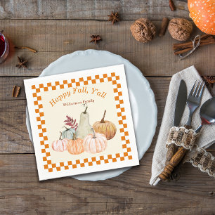 Fall Party Pumpkin Harvest Erntedank anpassen Serviette