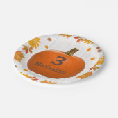 Fall Party Teller - Pumpkin (Schrägansicht)