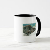 Fall-Pass-Weg-Brücke Museum Bldg Tasse (VorderseiteRechts)