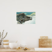 Fall-Pass-Weg-Brücke Museum Poster (Küche)