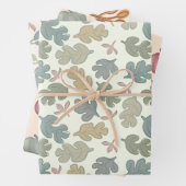 Fall Pastel Foliage & Pumpkin Muster Geschenkpapier Set (Beispiel)