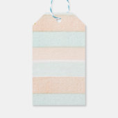 Fall Pastel Pumpkin Gender-Offenbarung Vielen Dank Geschenkanhänger (Rückseite)