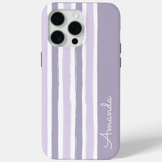 Fall Pastel Stripes Case-Mate iPhone Case-Mate iPhone Hülle (Rückseite)