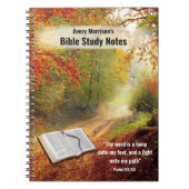 Fall Pathway Bible Notebook Notizblock (Vorderseite)