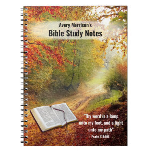 Fall Pathway Bible Notebook Notizblock