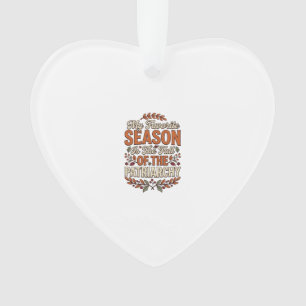 Fall Patriarchat Vintage Feministin Herbst-Shirt D Ornament