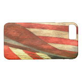 Fall "Patriotic American Flag iPhone 7" Case-Mate iPhone Hülle (Rückseite (Horizontal))