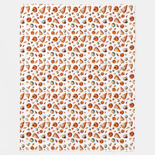 Fall Pattern Fleecedecke (Vorderseite)