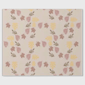 Fall Pattern Geschenk Geschenkpapier (Flach)