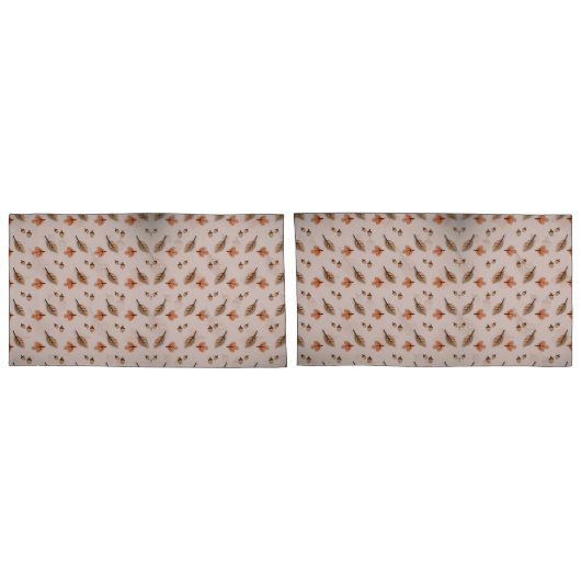 Fall Pattern Pillowcases – Matching Bedroom Beddin Kissenbezug (Rückseite-Set)