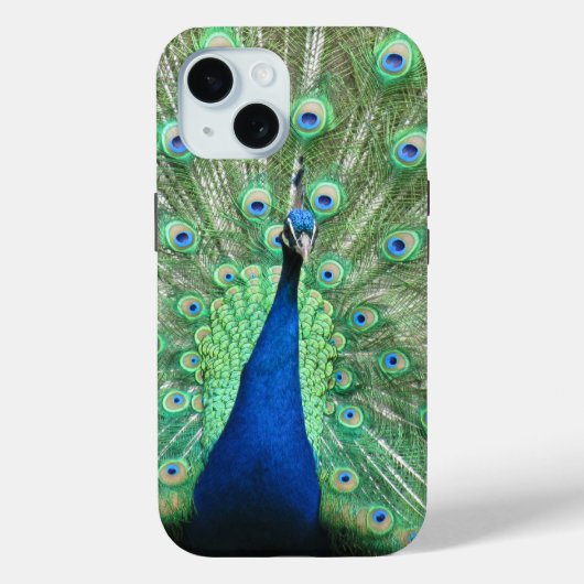 Fall: Peacock Case-Mate iPhone Hülle (Rückseite)