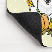 Fall Pembroke Welsh Corgi (rot 1) Pumpkins Niedlic Mousepad (Ecke)