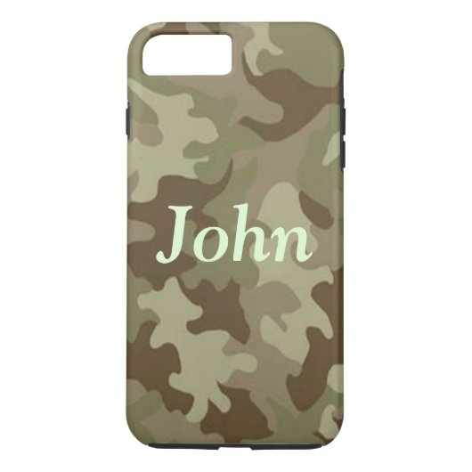 Fall personalisiert Camouflage iPhone 7 Case-Mate iPhone Hülle (Rückseite)