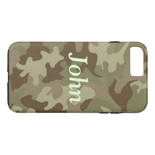 Fall personalisiert Camouflage iPhone 7 Case-Mate iPhone Hülle (Rückseite (Horizontal))