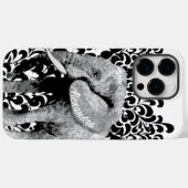 Fall "personalisiert Elephant Damask iPhone 6" Case-Mate iPhone Hülle (Rückseite (Horizontal))