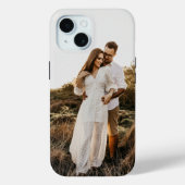 Fall personalisiert Foto iPhone 15 Case-Mate iPhone Hülle (Rückseite)