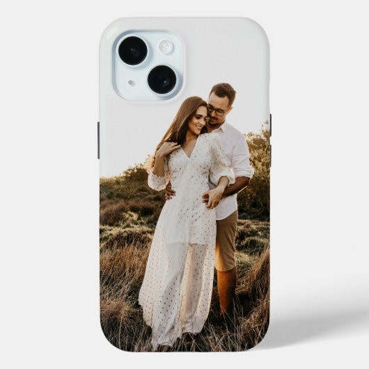 Fall personalisiert Foto iPhone 15 Case-Mate iPhone Hülle (Rückseite)