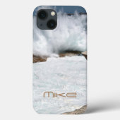 Fall personalisiert Ocean Waves Case-Mate iPhone 1 Hülle (Rückseite)