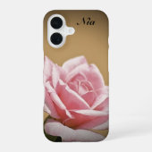 Fall personalisiert Rosa Fall-MateiPhone iPhone 16 Hülle (Rückseite)