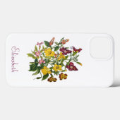 Fall personalisierter Affen-Blume Fall Mate iPhone Case-Mate iPhone Hülle (Rückseite (Horizontal))