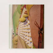 Fall Pflügen von Grant Wood Puzzle (Vertikal)